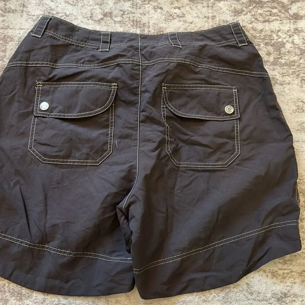 Sahalie Brown Athletic Shorts Lightweight Versatile